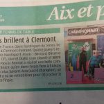 17 juin 2017, La Provence: Le Club Handisport Aixois brille au championnat de France Open de Tennis de Table à Clermont